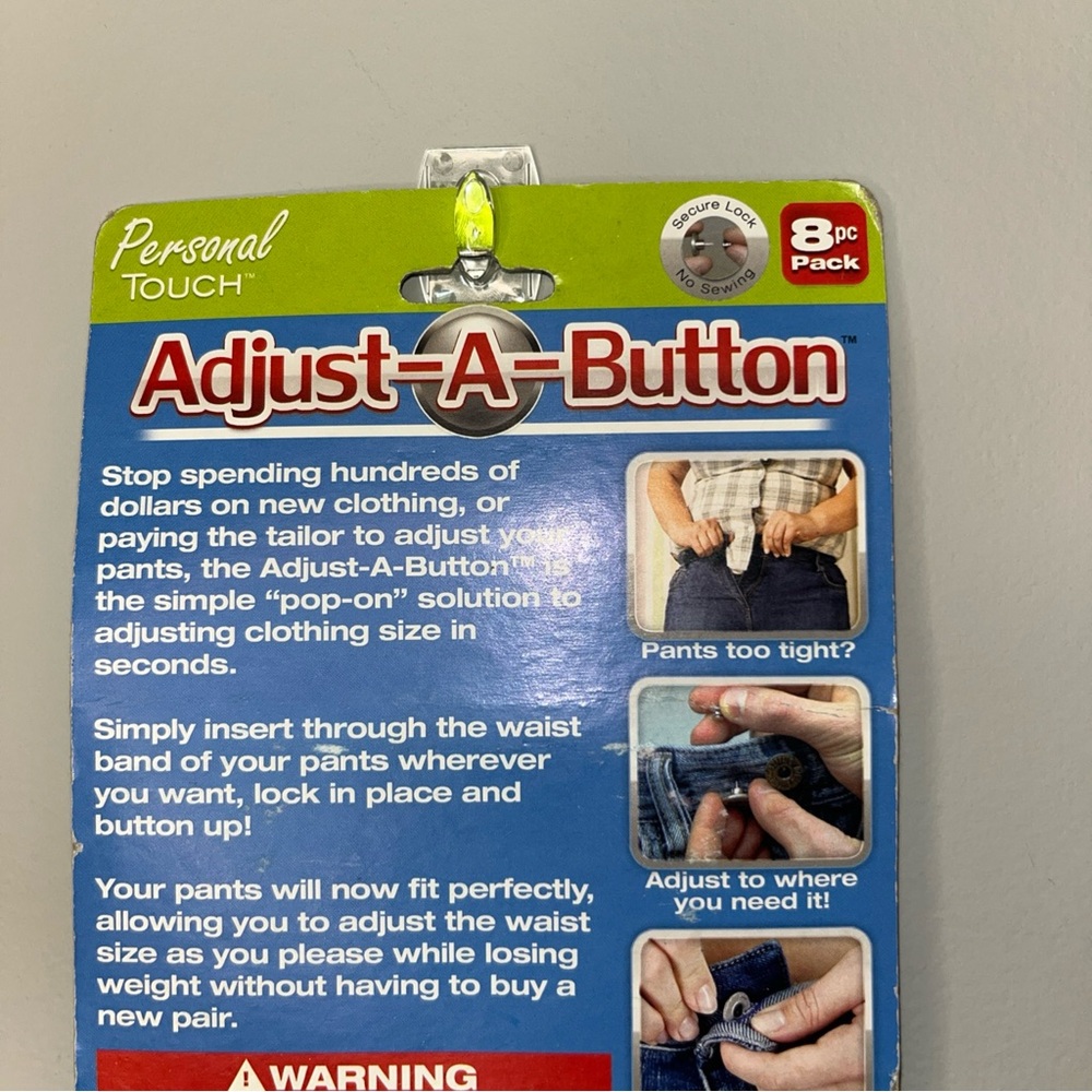 Adjust-A-Button Set for Men & Women - Picture 8 of 8